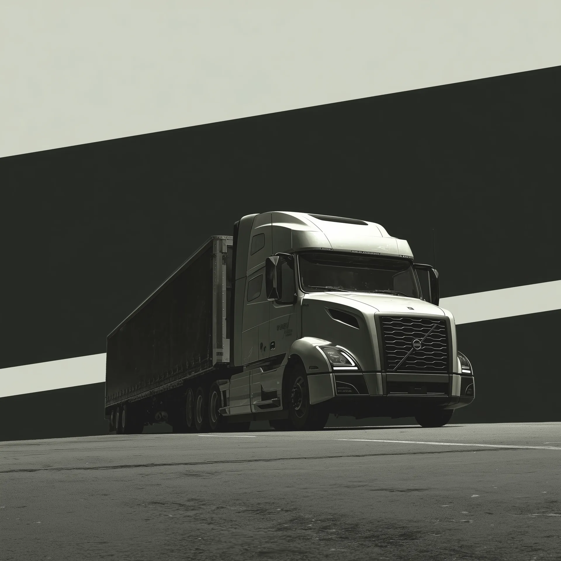 Professional semi-truck